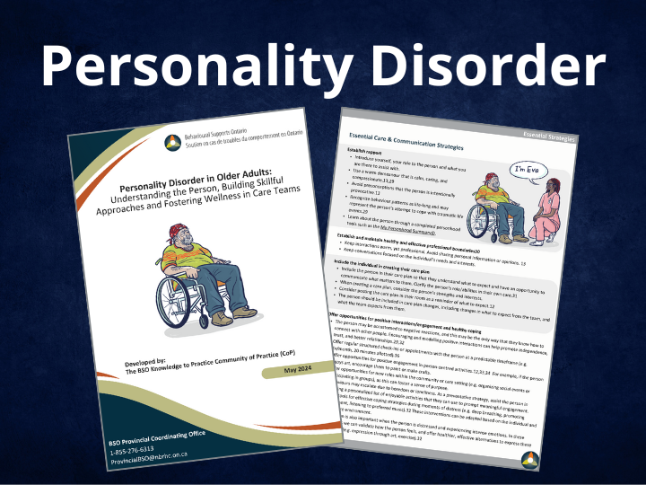Personality Disorder in Older Adults Capacity Building Package