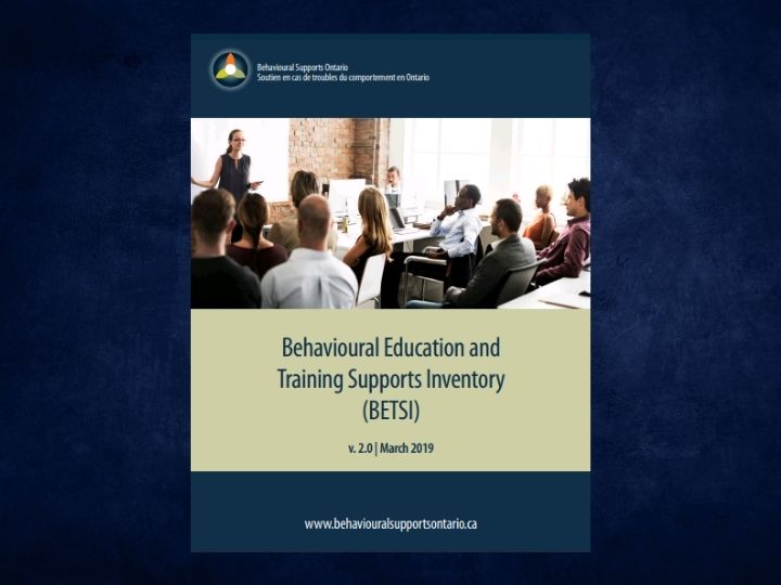 Behavioural Education and Training Supports Inventory
